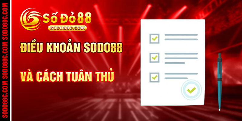 Điều Khoản SODO88C Và Cách Tuân Thủ Hiệu Quả